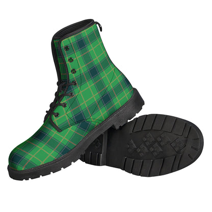 St. Patrick's Day Scottish Plaid Print Backpack