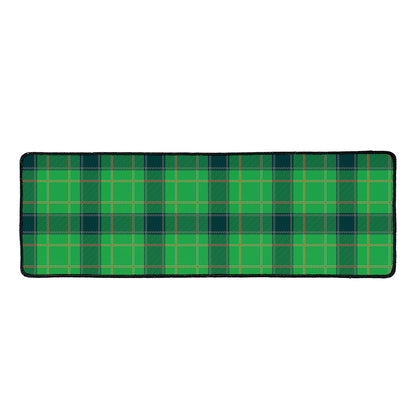 St. Patrick's Day Scottish Plaid Print Long Kitchen Mat