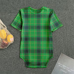 St. Patrick's Day Scottish Plaid Print Men's Bodysuit