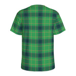 St. Patrick's Day Scottish Plaid Print Men's Sports T-Shirt
