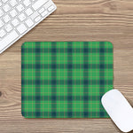 St. Patrick's Day Scottish Plaid Print Mouse Pad