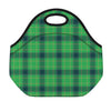 St. Patrick's Day Scottish Plaid Print Neoprene Lunch Bag