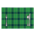 St. Patrick's Day Scottish Plaid Print Placemat