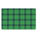 St. Patrick's Day Scottish Plaid Print Polyester Doormat