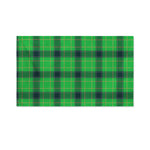 St. Patrick's Day Scottish Plaid Print Polyester Flag