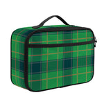St. Patrick's Day Scottish Plaid Print Portable Lunch Bag