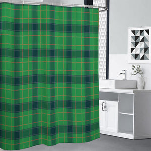 St. Patrick's Day Scottish Plaid Print Premium Shower Curtain