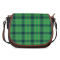 St. Patrick's Day Scottish Plaid Print Saddle Bag