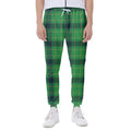 St. Patrick's Day Scottish Plaid Print Joggers