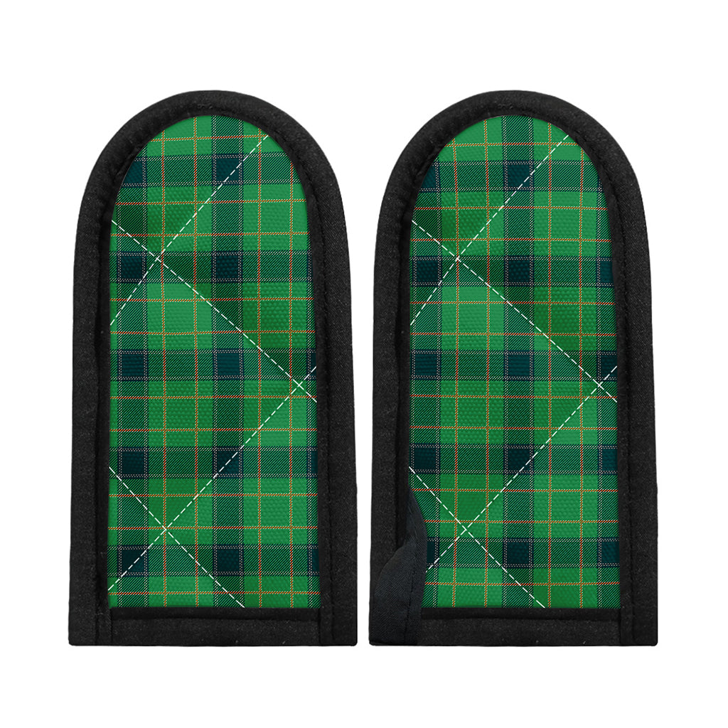 St. Patrick's Day Scottish Plaid Print Skillet Handle Cover