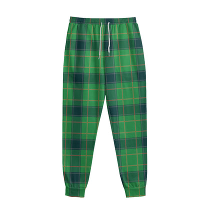 St. Patrick's Day Scottish Plaid Print Sweatpants