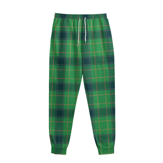 St. Patrick's Day Scottish Plaid Print Sweatpants