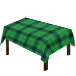 St. Patrick's Day Scottish Plaid Print Tablecloth