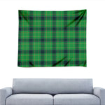St. Patrick's Day Scottish Plaid Print Tapestry
