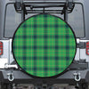 St. Patrick's Day Scottish Plaid Print Tire Cover