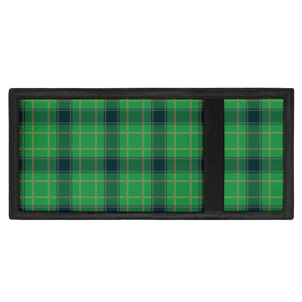 St. Patrick's Day Scottish Plaid Print Trifold Wallet