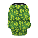 St. Patrick's Day Shamrock Pattern Print Baby Seat Cover