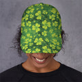 St. Patrick's Day Shamrock Pattern Print Baseball Cap
