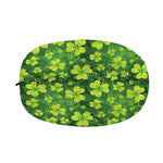St. Patrick's Day Shamrock Pattern Print Car Side Mirror Covers