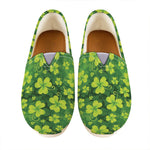 St. Patrick's Day Shamrock Pattern Print Casual Shoes