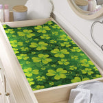 St. Patrick's Day Shamrock Pattern Print Changing Pad Cover