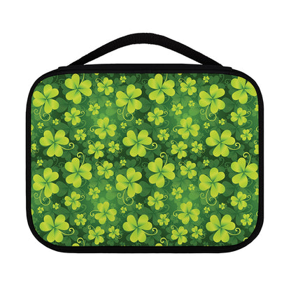 St. Patrick's Day Shamrock Pattern Print Classic Bible Case