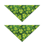 St. Patrick's Day Shamrock Pattern Print Dog Bandana