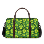 St. Patrick's Day Shamrock Pattern Print Duffle Bag