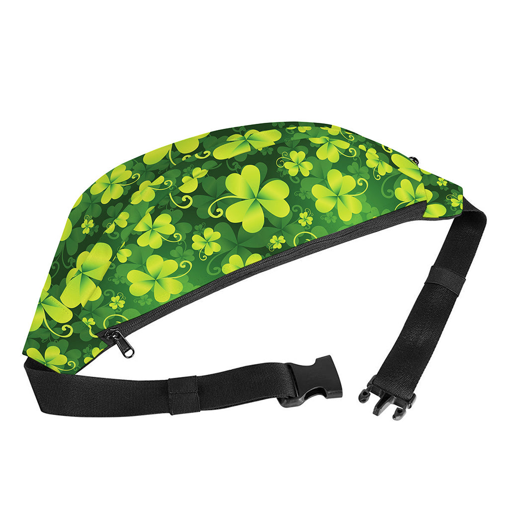 St. Patrick's Day Shamrock Pattern Print Fanny Pack