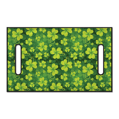 St. Patrick's Day Shamrock Pattern Print Golf Cart Seat Cover