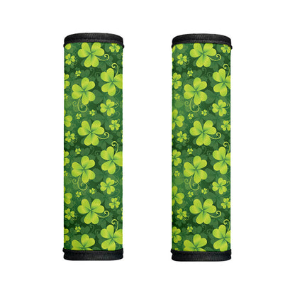 St. Patrick's Day Shamrock Pattern Print Handle Covers