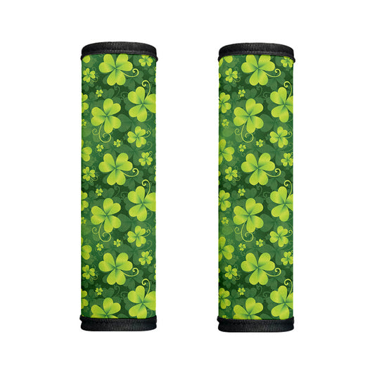 St. Patrick's Day Shamrock Pattern Print Handle Covers