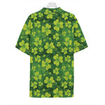 St. Patrick's Day Shamrock Pattern Print Hawaiian Shirt