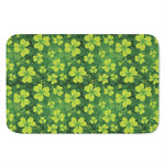 St. Patrick's Day Shamrock Pattern Print Indoor Door Mat