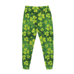 St. Patrick's Day Shamrock Pattern Print Jogger Pants