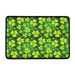 St. Patrick's Day Shamrock Pattern Print Kitchen Mat