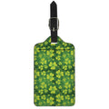 St. Patrick's Day Shamrock Pattern Print Luggage Tag