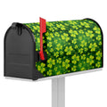 St. Patrick's Day Shamrock Pattern Print Mailbox Cover