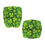 St. Patrick's Day Shamrock Pattern Print Office Chair Cover