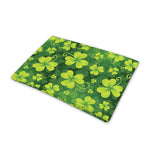St. Patrick's Day Shamrock Pattern Print Pet Cooling Mat Cover