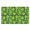 St. Patrick's Day Shamrock Pattern Print Polyester Doormat
