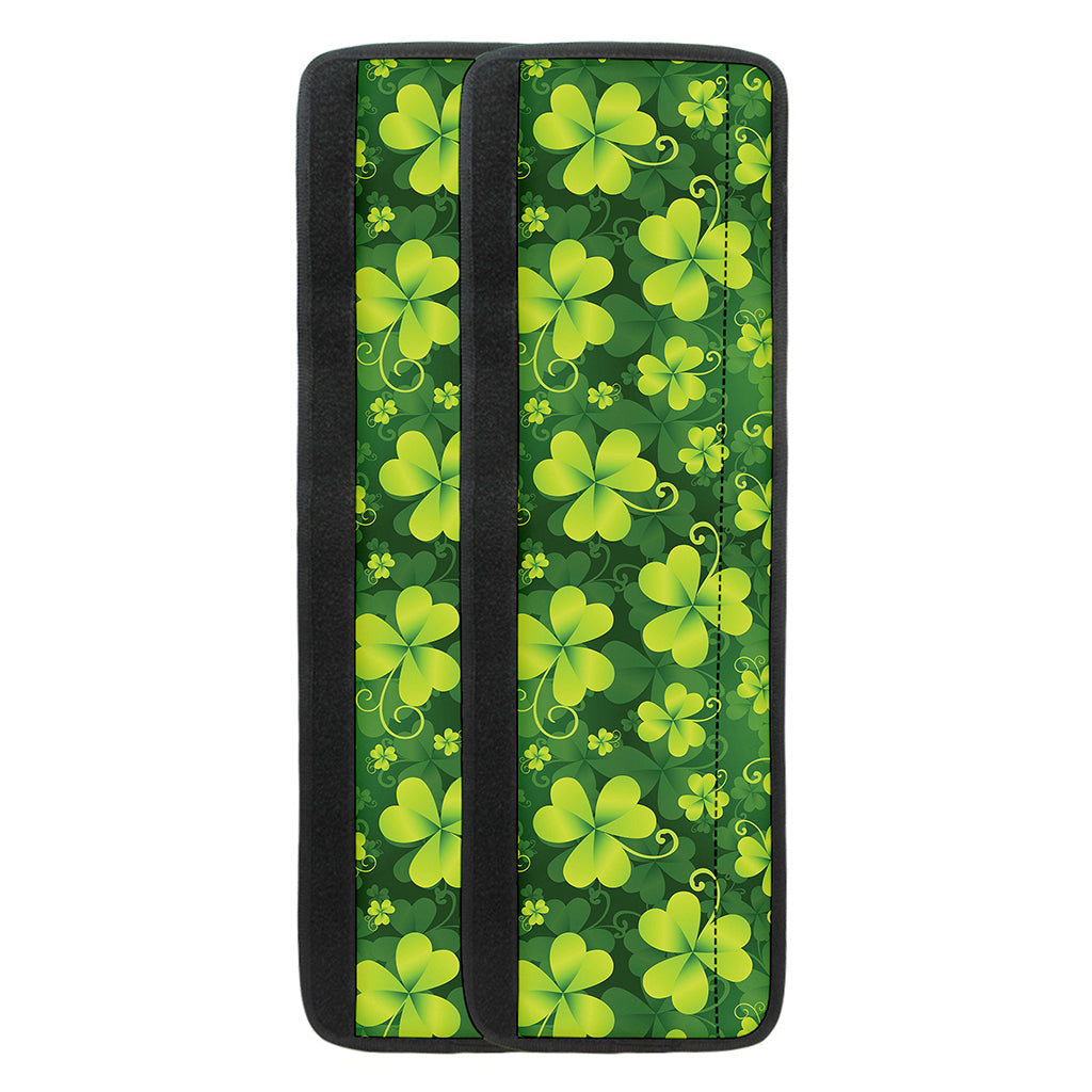 St. Patrick's Day Shamrock Pattern Print Refrigerator Handle Covers
