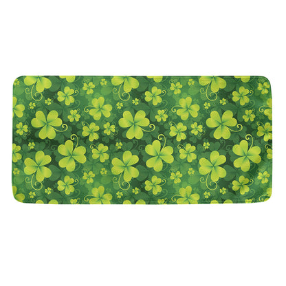 St. Patrick's Day Shamrock Pattern Print Towel