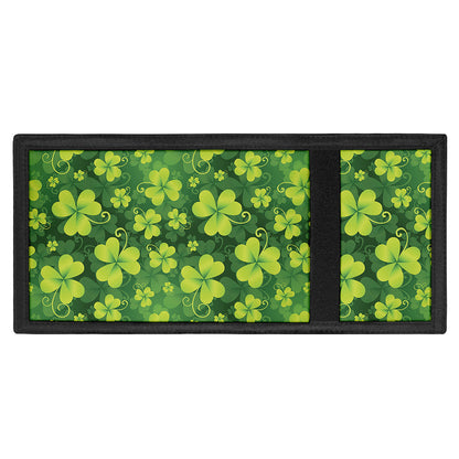 St. Patrick's Day Shamrock Pattern Print Trifold Wallet