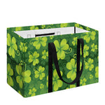 St. Patrick's Day Shamrock Pattern Print Utility Tote Bag