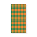 St. Patrick's Day Stewart Plaid Print Baby Crib Sheet