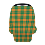 St. Patrick's Day Stewart Plaid Print Baby Seat Cover