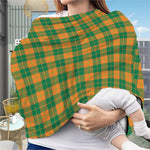 St. Patrick's Day Stewart Plaid Print Baby Seat Cover