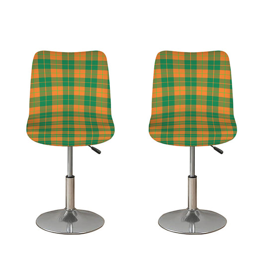 St. Patrick's Day Stewart Plaid Print Bar Stool Covers