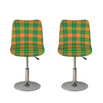 St. Patrick's Day Stewart Plaid Print Bar Stool Covers